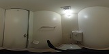 メゾンクレール(食事サポート付)トイレの360度パノラマビューのサムネイル