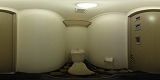 グラフィーネ草津野路トイレの360度パノラマビューのサムネイル