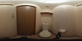 PALACIO K2(パラシオK2)トイレの360度パノラマビューのサムネイル