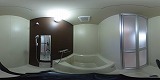 加藤マンション(リノベ)風呂の360度パノラマビューのサムネイル