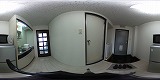 クローバーハイツⅠ玄関の360度パノラマビューのサムネイル
