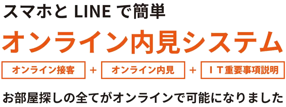 オンライン内見システム