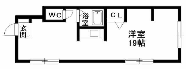 コリンドゥ草津の間取り図のサムネイル