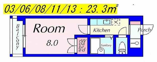 ラルース2の間取り図のサムネイル