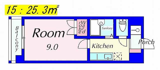 ラルース2の間取り図のサムネイル