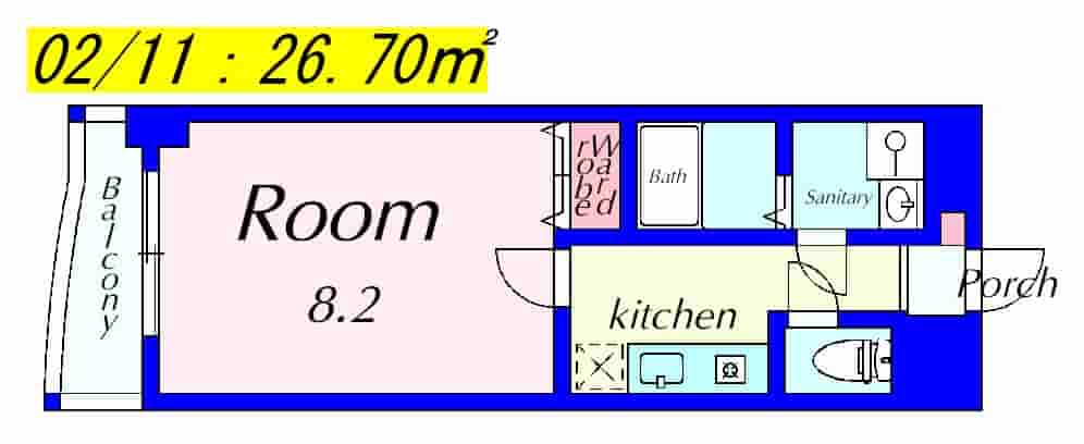 ＭＮＫ-5の間取り図のサムネイル