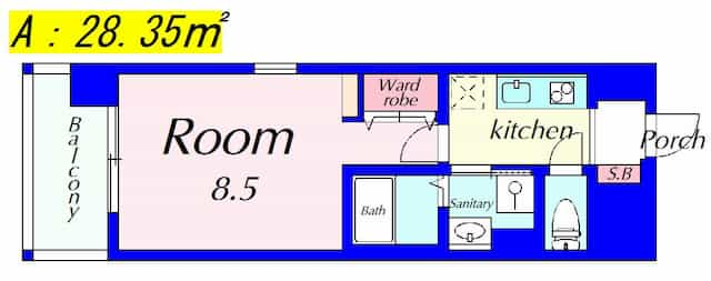 グランノーヴァの間取り図のサムネイル