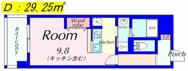 グランノーヴァの間取り図のサムネイル