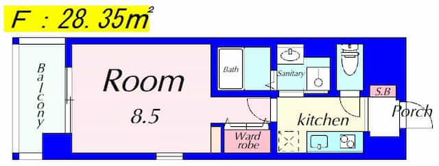 グランノーヴァの間取り図のサムネイル