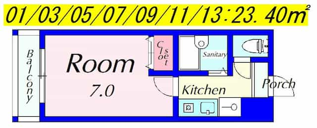 ＭＮＫ-1の間取り図のサムネイル