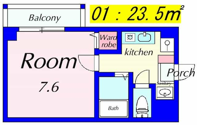 精美寤館（しょうびかん）の間取り図のサムネイル