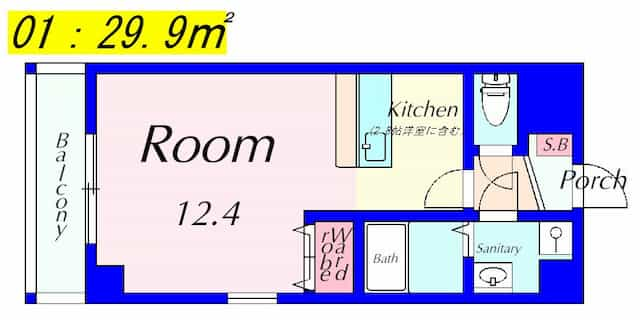 ヴェル・ベルヴィの間取り図のサムネイル