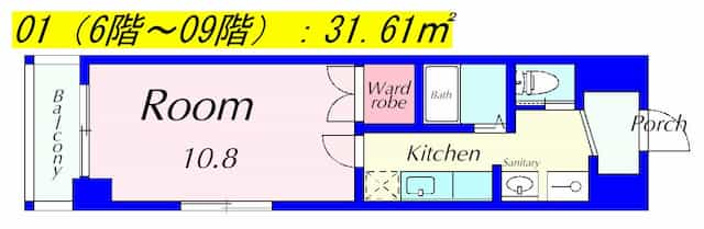 アートプラザミーの間取り図のサムネイル