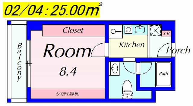 LAKELAND.M(レイクランドエム)の間取り図のサムネイル