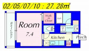 プロニティヒルの間取り図