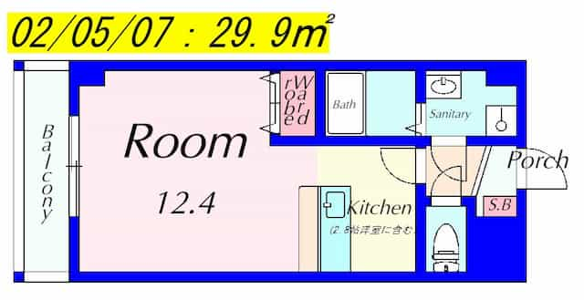 ヴェル・ベルヴィの間取り図のサムネイル