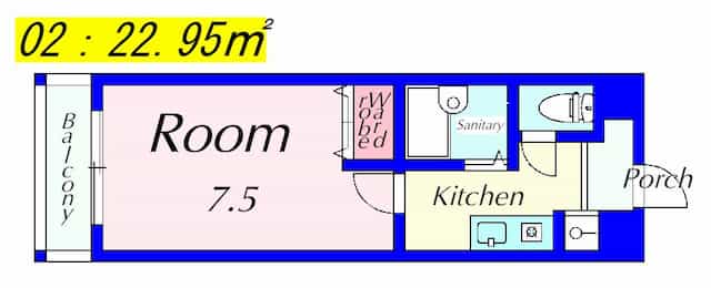 メゾンエスプリの間取り図のサムネイル