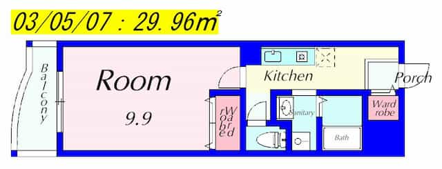 ブライト45の間取り図のサムネイル