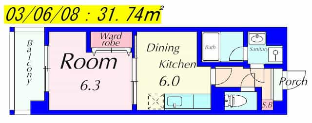 リュミエールの間取り図のサムネイル