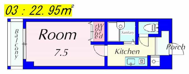 メゾンエスプリの間取り図のサムネイル