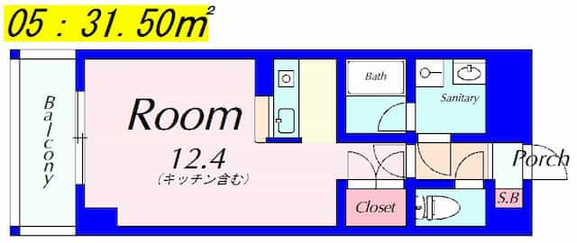 グランデ・ラーゴHOEI２の間取り図のサムネイル