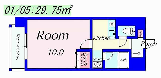 ＭＦ(エムエフ)の間取り図のサムネイル