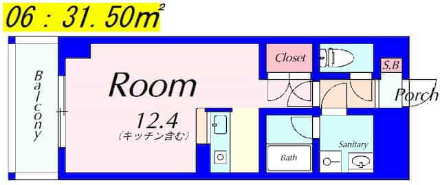 グランデ・ラーゴHOEI２の間取り図のサムネイル