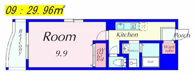 ブライト45の間取り図のサムネイル