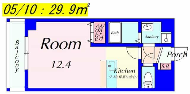 ベーネ南草津の間取り図のサムネイル