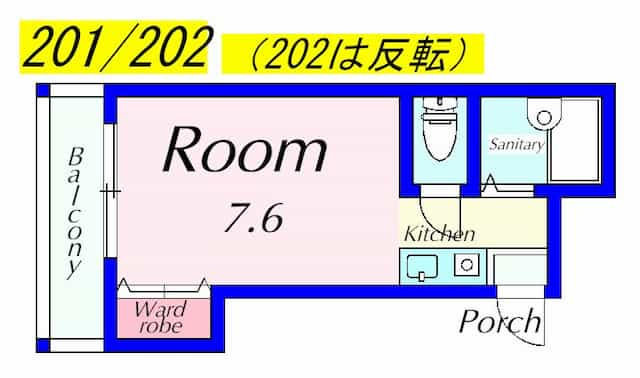 コリンドゥ草津の間取り図のサムネイル