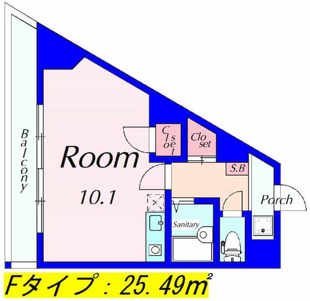 クレスト草津の間取り図のサムネイル