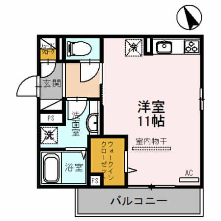 Saisonnier（セゾニエ）の間取り図のサムネイル