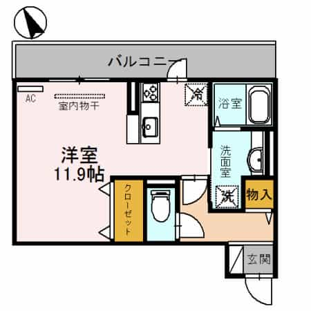 Saisonnier（セゾニエ）の間取り図のサムネイル