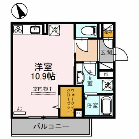 Saisonnier（セゾニエ）の間取り図のサムネイル