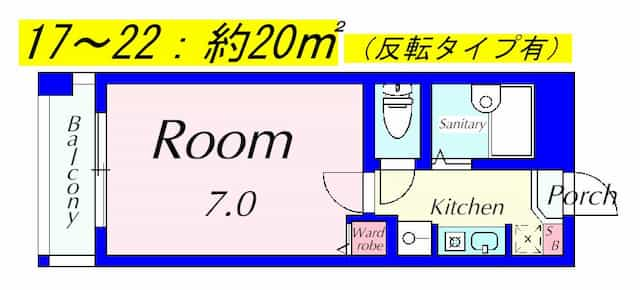 グラフィーネ草津野路の間取り図のサムネイル