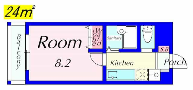 Antevorteの間取り図のサムネイル