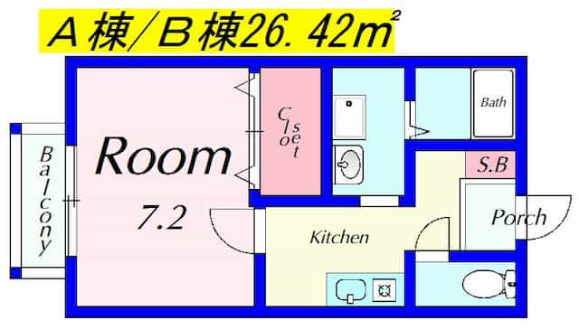 プリシェールキャッスルの間取り図のサムネイル