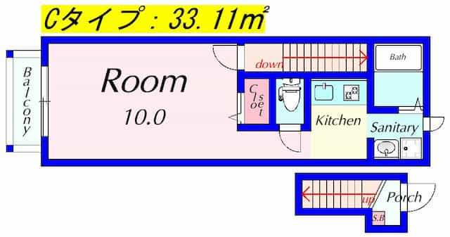 ドルチェの間取り図のサムネイル