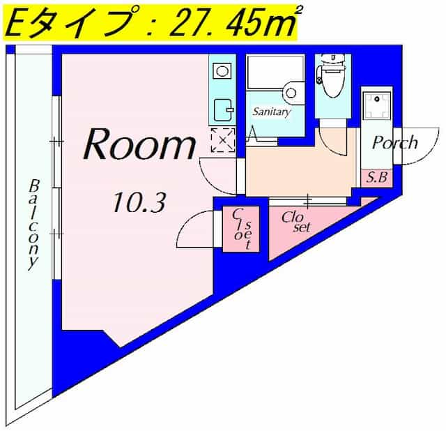 クレスト草津の間取り図のサムネイル