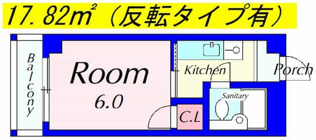 カサブランカの間取り図のサムネイル