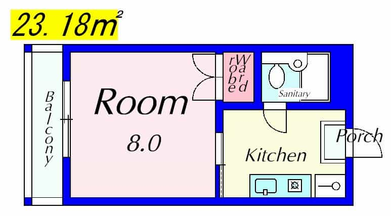 サイプリスコーポ東矢倉の間取り図のサムネイル