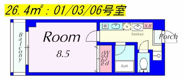 ルミエール吉岡の間取り図のサムネイル