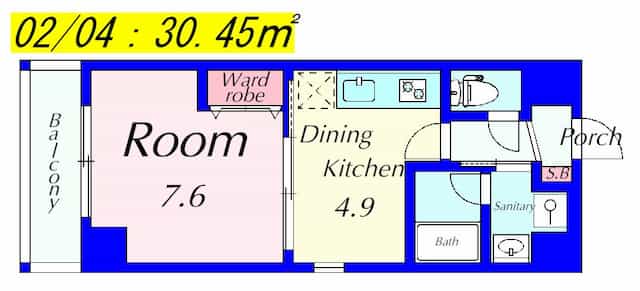 Greenwich houseの間取り図のサムネイル