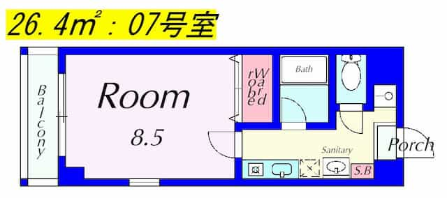 ルミエール吉岡の間取り図のサムネイル