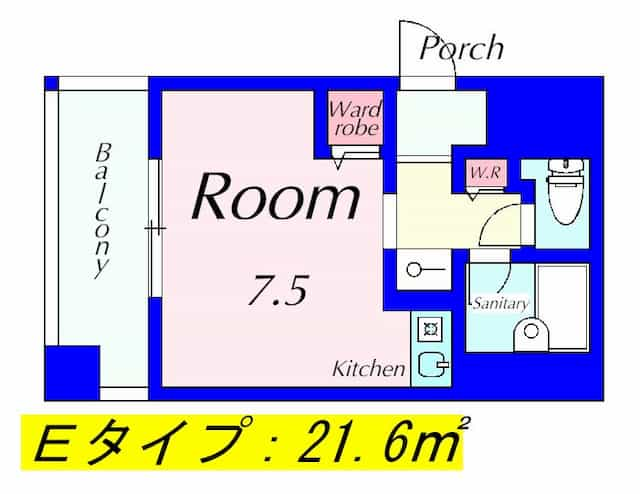 萱野ビルの間取り図のサムネイル