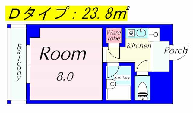 萱野ビルの間取り図のサムネイル