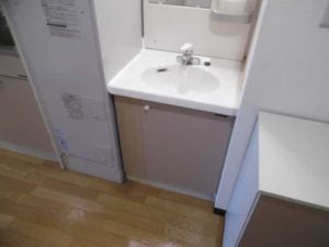 クレアトゥール21の洗面台