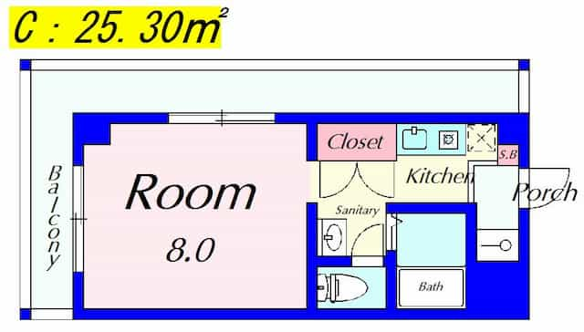 ヴィヴァーチェ南笠の間取り図のサムネイル