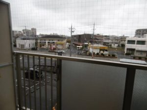 グッドライフ南草津1のバルコニー