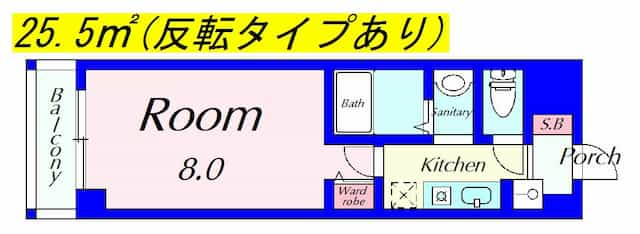 グレースフル18の間取り図のサムネイル